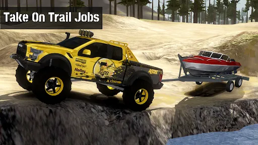 Gameplay screenshot 2 from Offroad Outlaws - Racing game